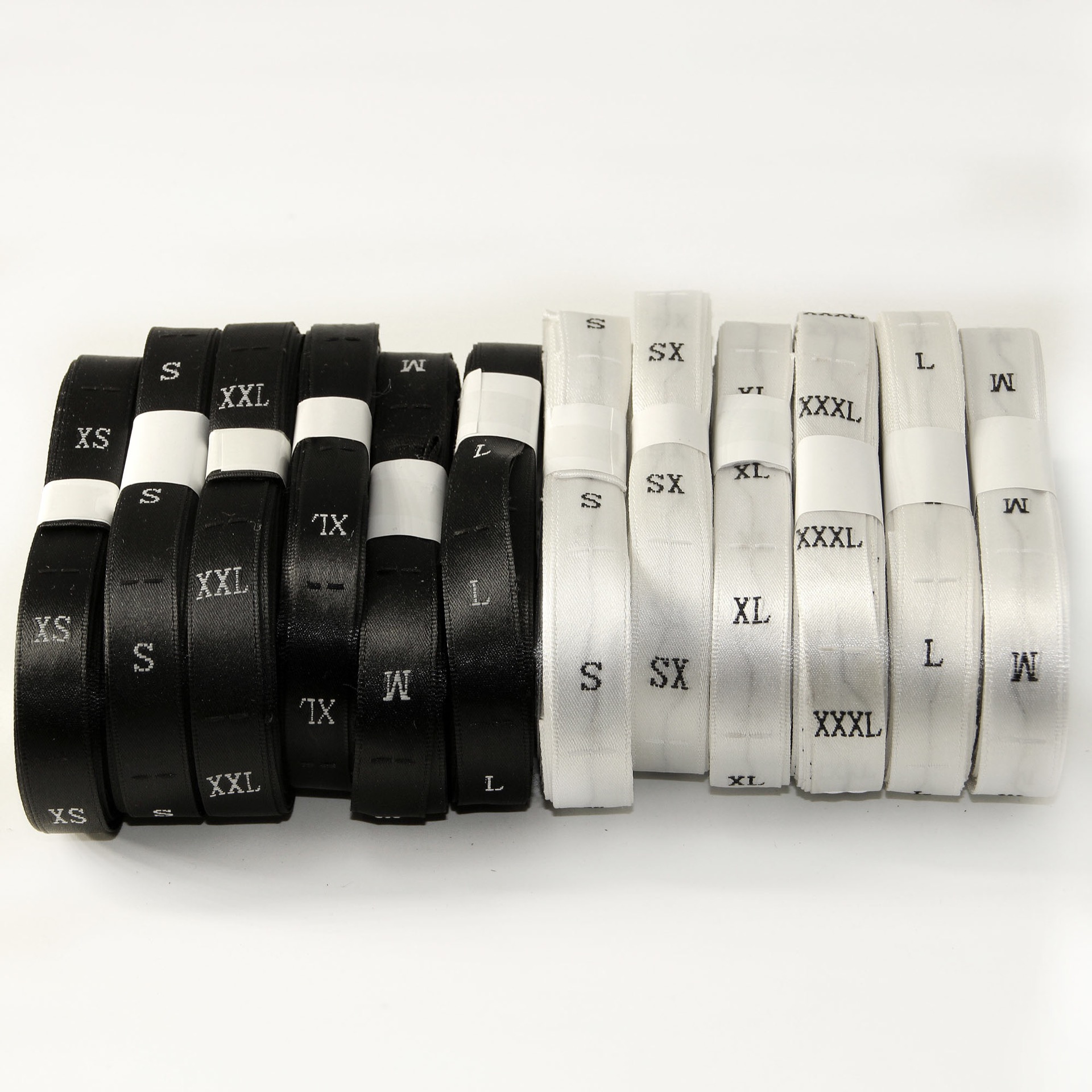 sizing label for clothing