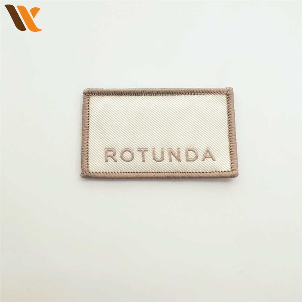 Custom Logo Woven Patch Applique Label Badge 3