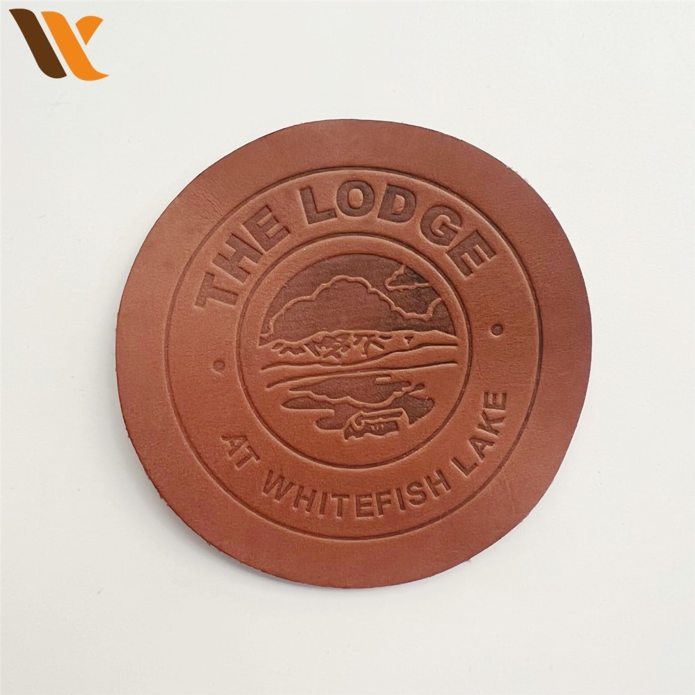 Clothing Leather Labels Factory Custom Shape 2