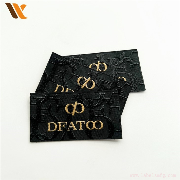 Factory Custom Luxury High End Woven Labels